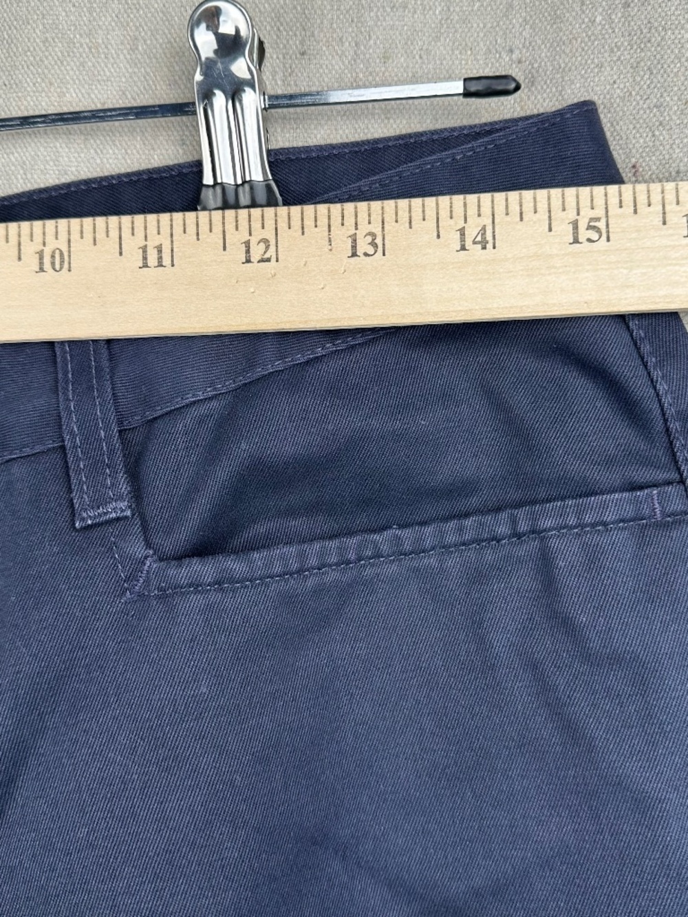 Vintage Docker's Khaki Pants Women Size 16 Medium Dark Navy